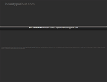 Tablet Screenshot of beautyparlour.com